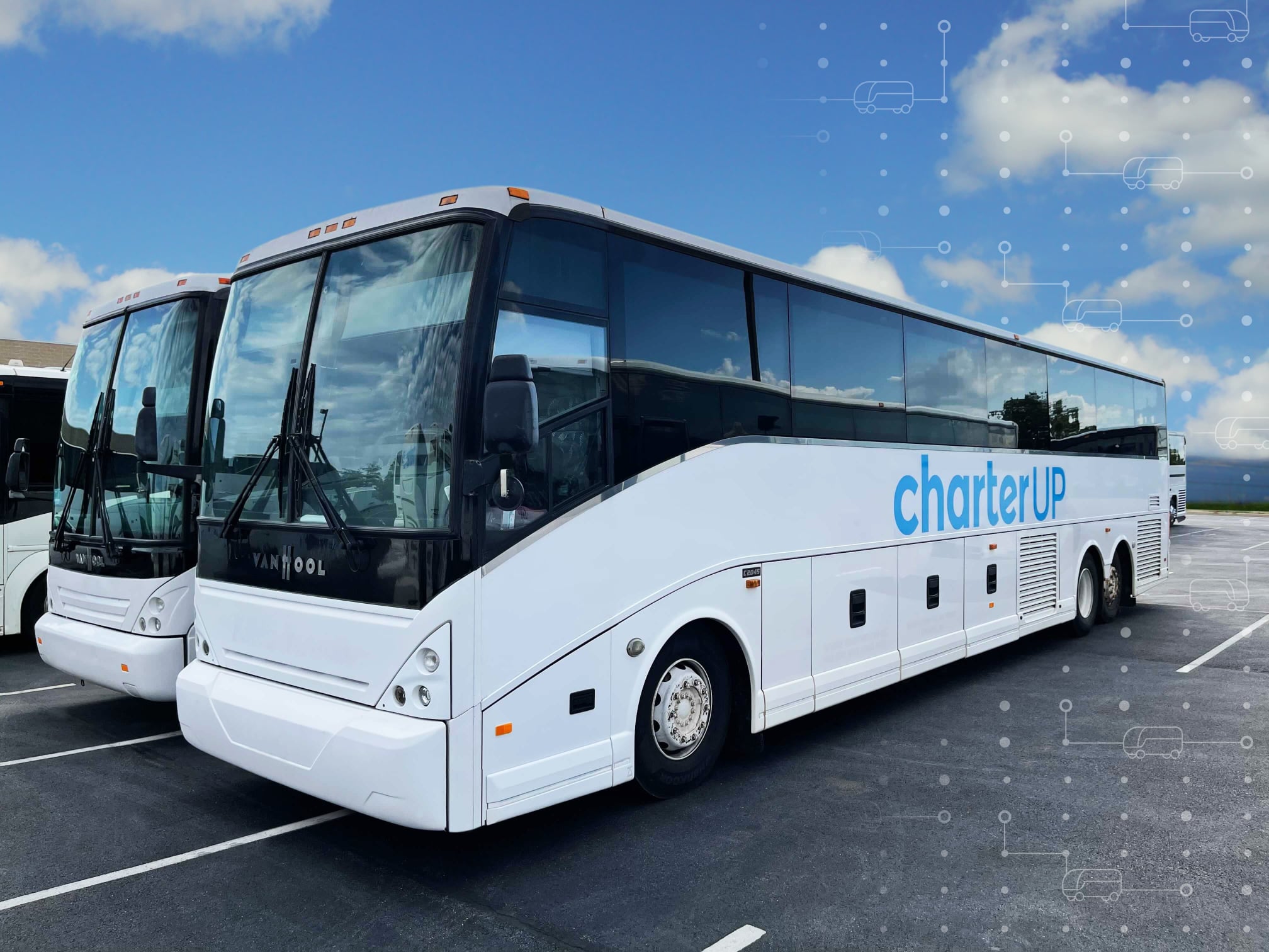 road trip charter bus rental