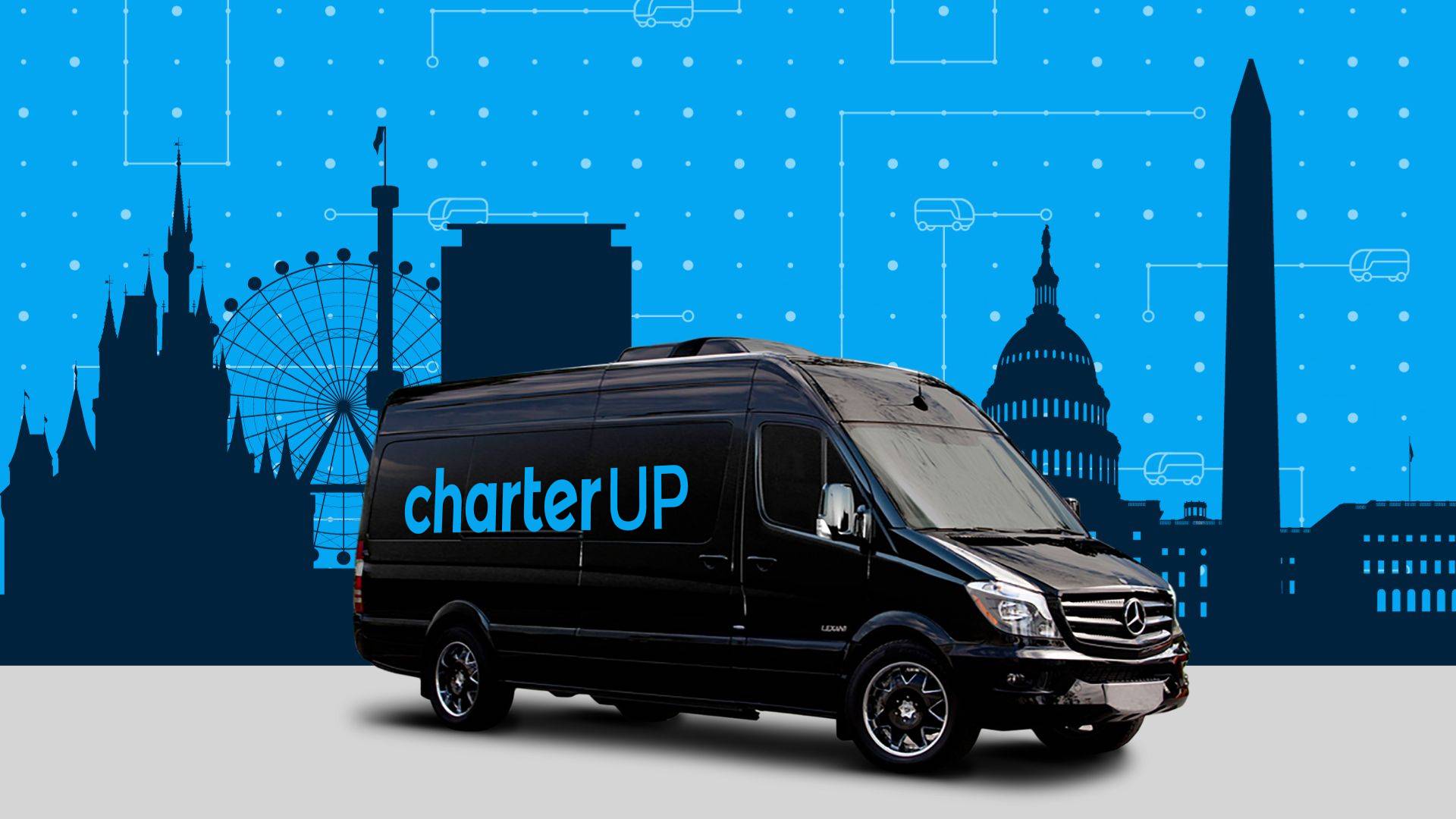CharterUP expands luxury sprinter van rental service to Washington D.C. and Orlando