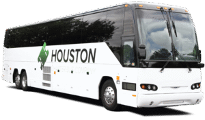 Houston Charter Bus Company Bus