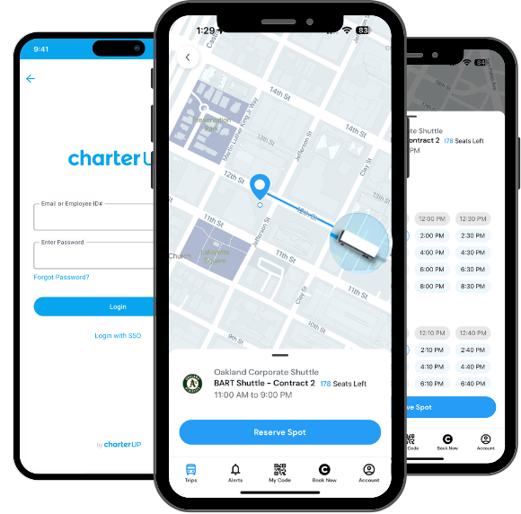 CharterUP Mobile Application